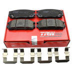 TRW Pro Rear Ceramic Brake Pad Set for Chevrolet GMC Pontiac Saturn Suzuki