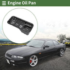 1 Pc Engine Oil Pan No.1111077A12 for Nissan 200SX (1995–1998) Iron Black