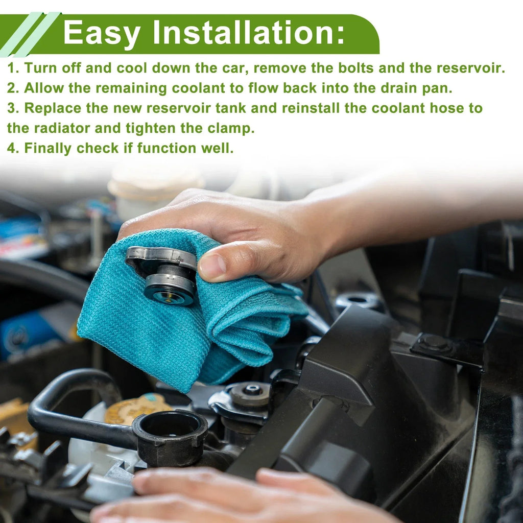 Coolant Expansion Recovery Overflow Tank for Mercedes-Benz W169 (2005-2012)