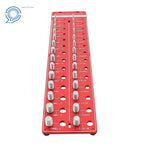 Thread Checker Gauge for Inch and Metric Screws (28 Holes)