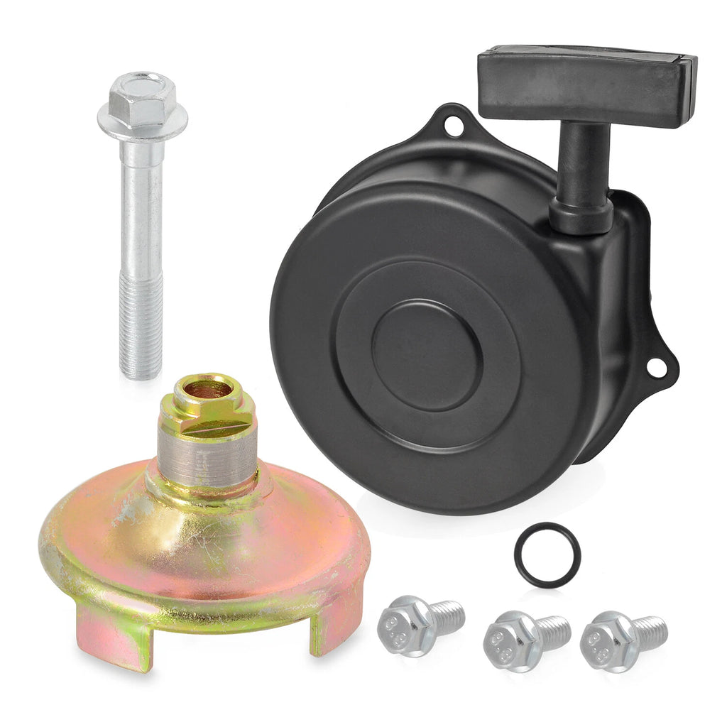 Recoil Starter Assembly & Pulley w/ Bolt for Honda Recon 250 TRX250TM (2002–2020)