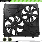Radiator Condenser Cooling Fan Assembly for Kia Sorento (2003–2006)