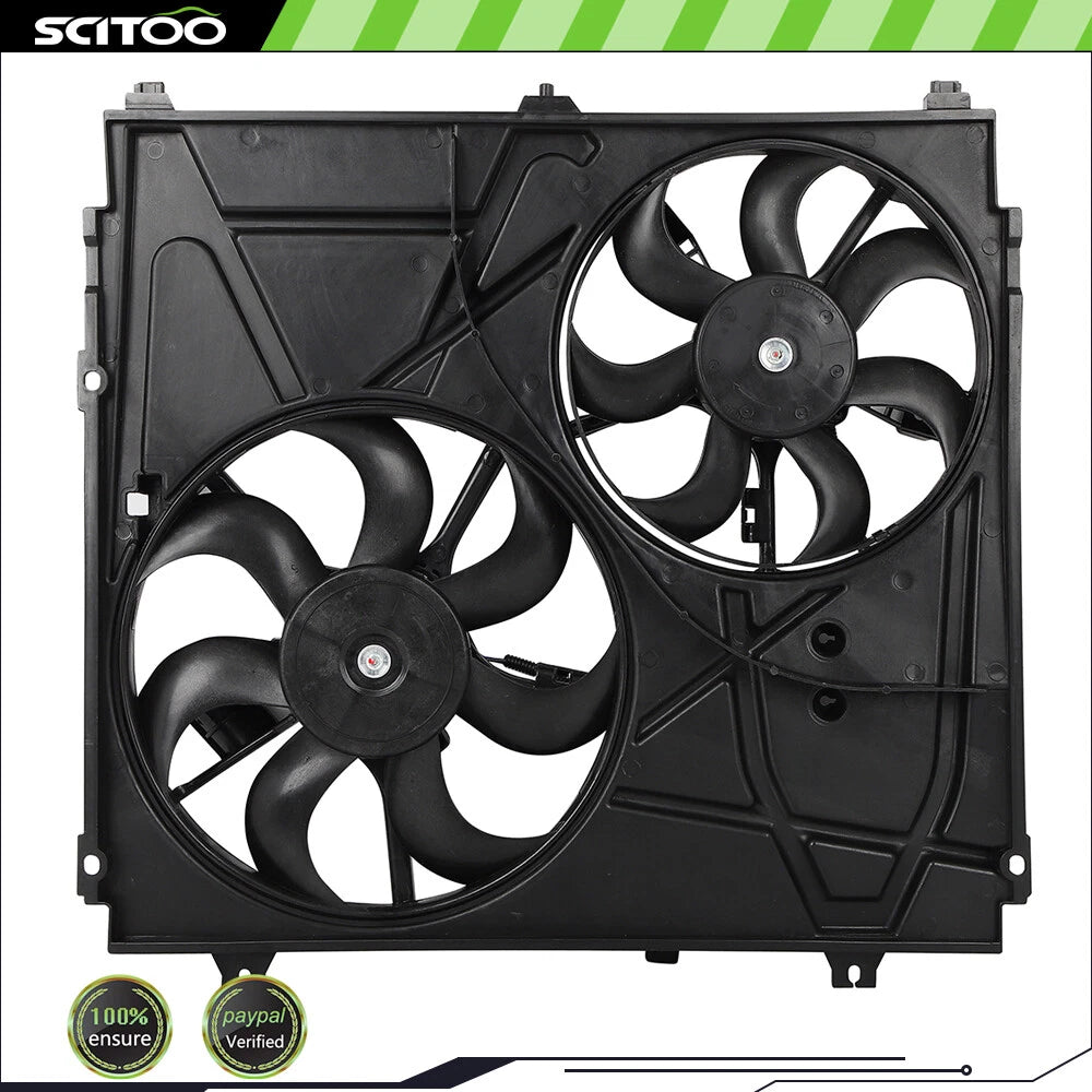 Radiator Condenser Cooling Fan Assembly for Kia Sorento (2003–2006)