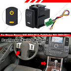 Amber Dashboard Control Switch Button for Nissan Patrol Titan Pathfinder Navara