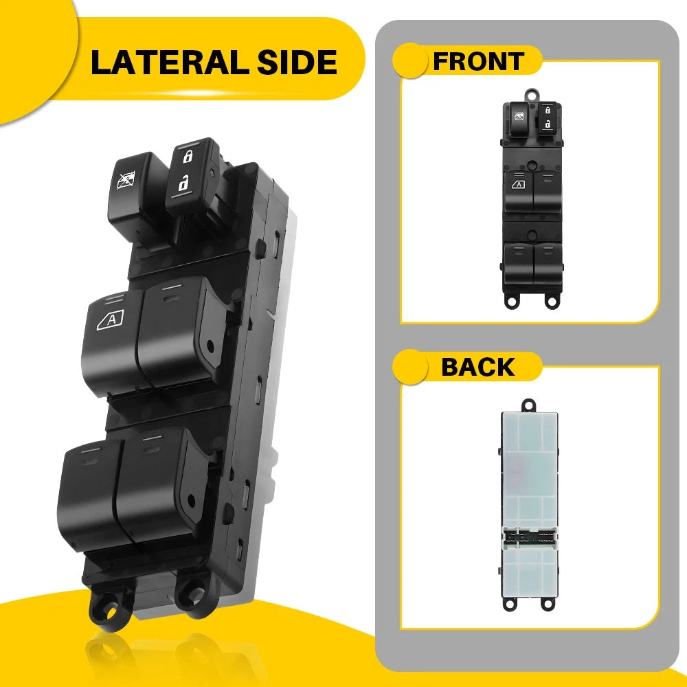 Power Window Master Switch for Nissan Frontier Xterra (2007–2019) DWS371