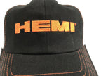 Hat Cap Black White Orange Dodge Hemi Logo Licensed for Chrysler Dodge (2005–2015)