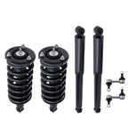 Front & Rear Shock Strut Absorber & Sway Bar for Nissan Titan (2004–2015)