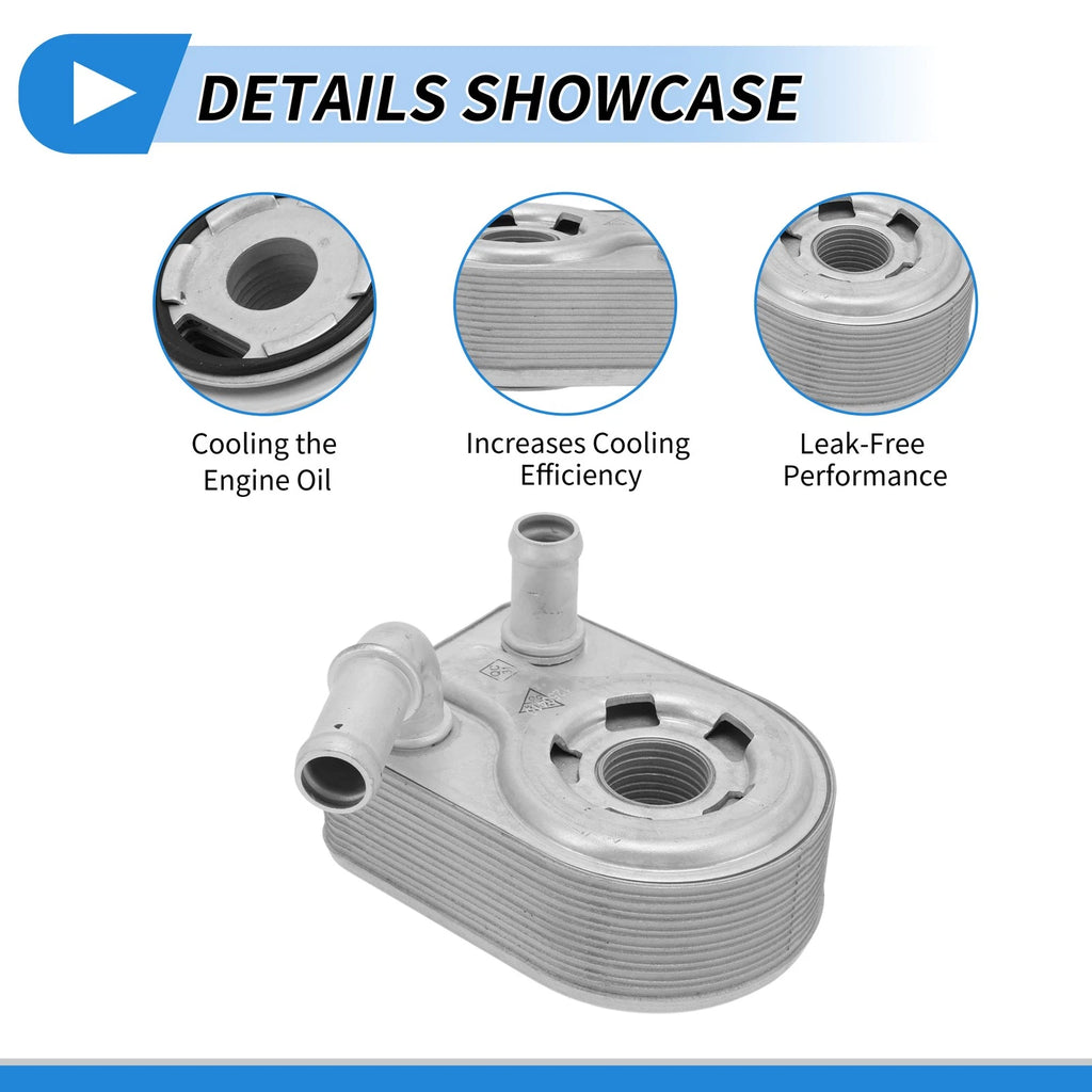 Engine Oil Cooler for Ford Fiesta (2015–2019) No. 7S7Z6B856B
