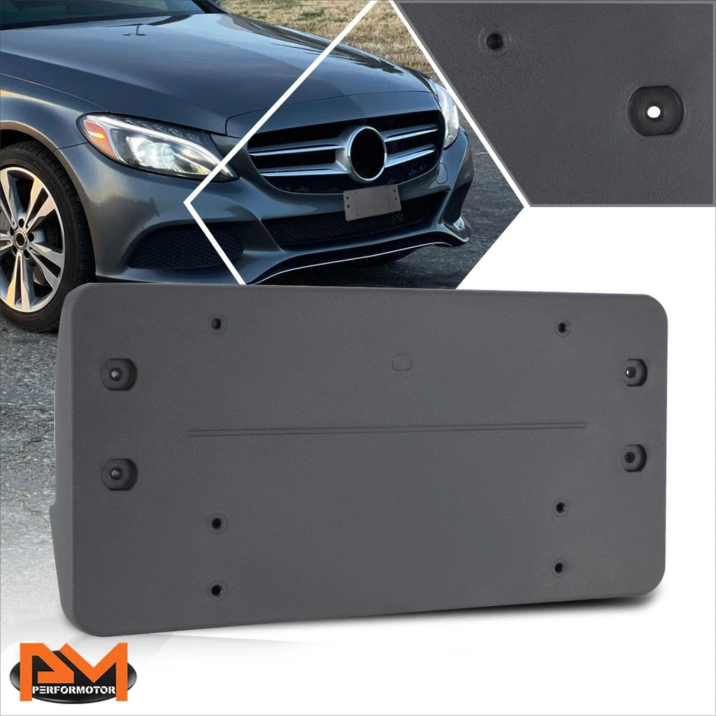 Front License Plate Mounting Bracket for Mercedes-Benz C300/C43/C63 AMG (2015–2020)