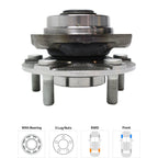 Wheel Hubs for Infiniti G35 (2003–2007) Front Left & Right 5 Lug with Bearing