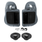 Vented Lower Fairings for Harley CVO Street Glide (2014–2023) Gunship Gray