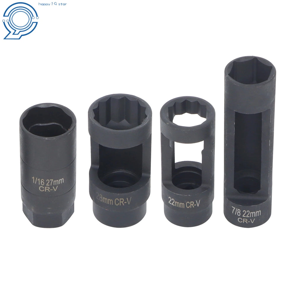 Set of 10 O2 Oxygen Sensor Socket Tools for Universal Use