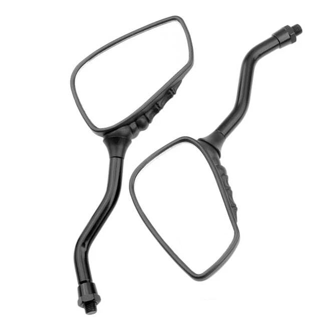 Set of 2 Skull Rearview Side Mirrors for Honda Shadow VLX 600 VT600C VTX1300C
