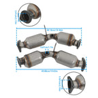 Set of 2 Catalytic Converters for Infiniti G35 (2007–2008) 3.5L