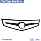 2X Front Bumper Grille Trim Molding for Acura TSX (2006–2008)
