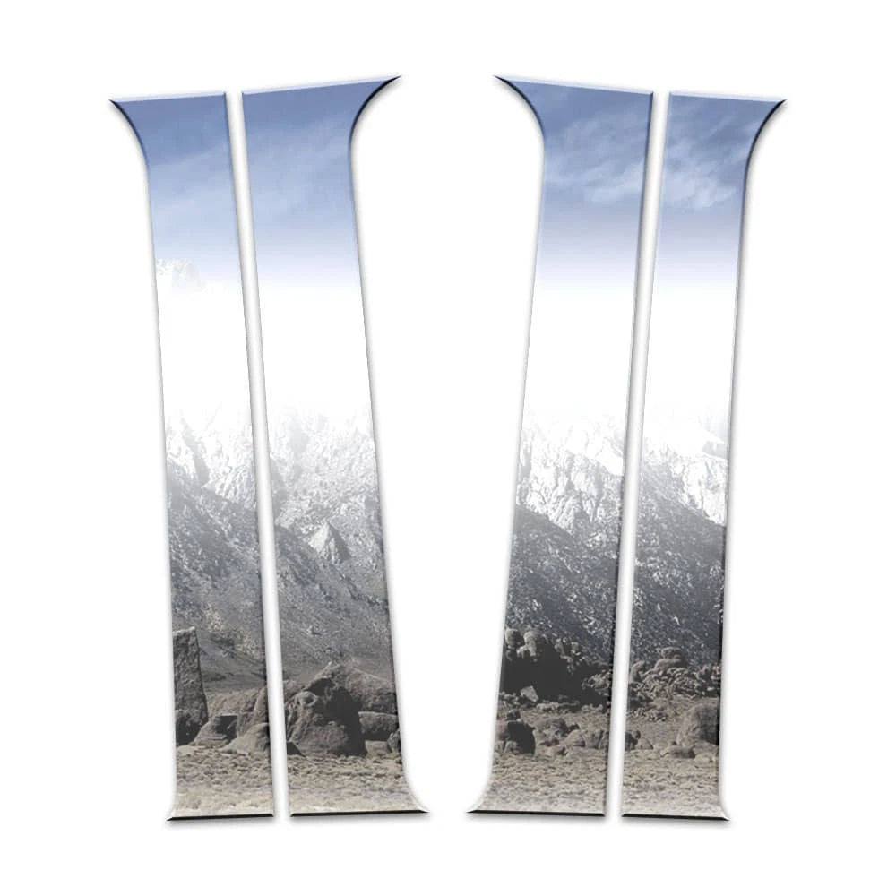 Stainless Steel Pillar Post Covers 4pc for 2007–2014 Chevy Tahoe