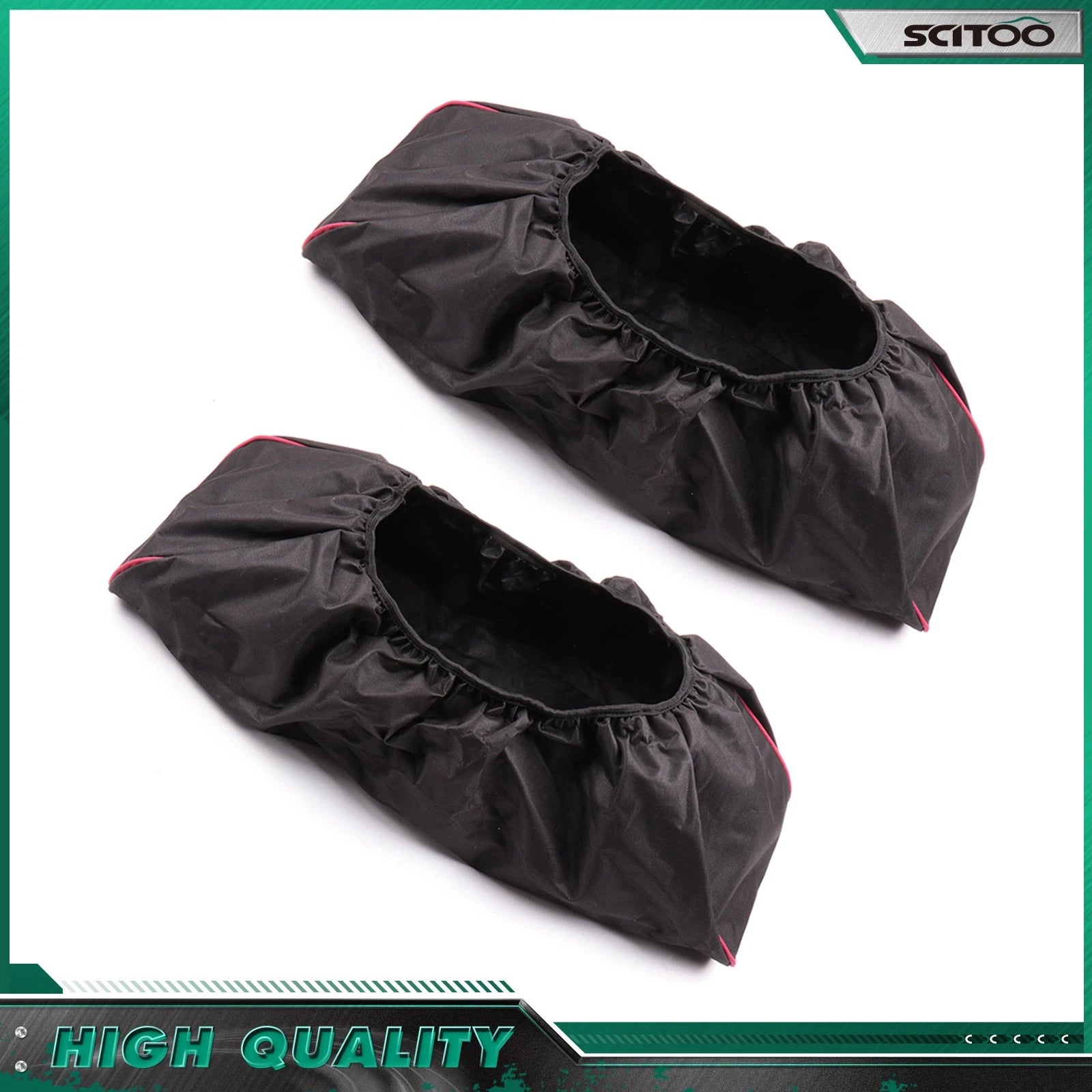 Set of 2 Waterproof Electric Winch Covers for 8,500-13,000LBS Winches