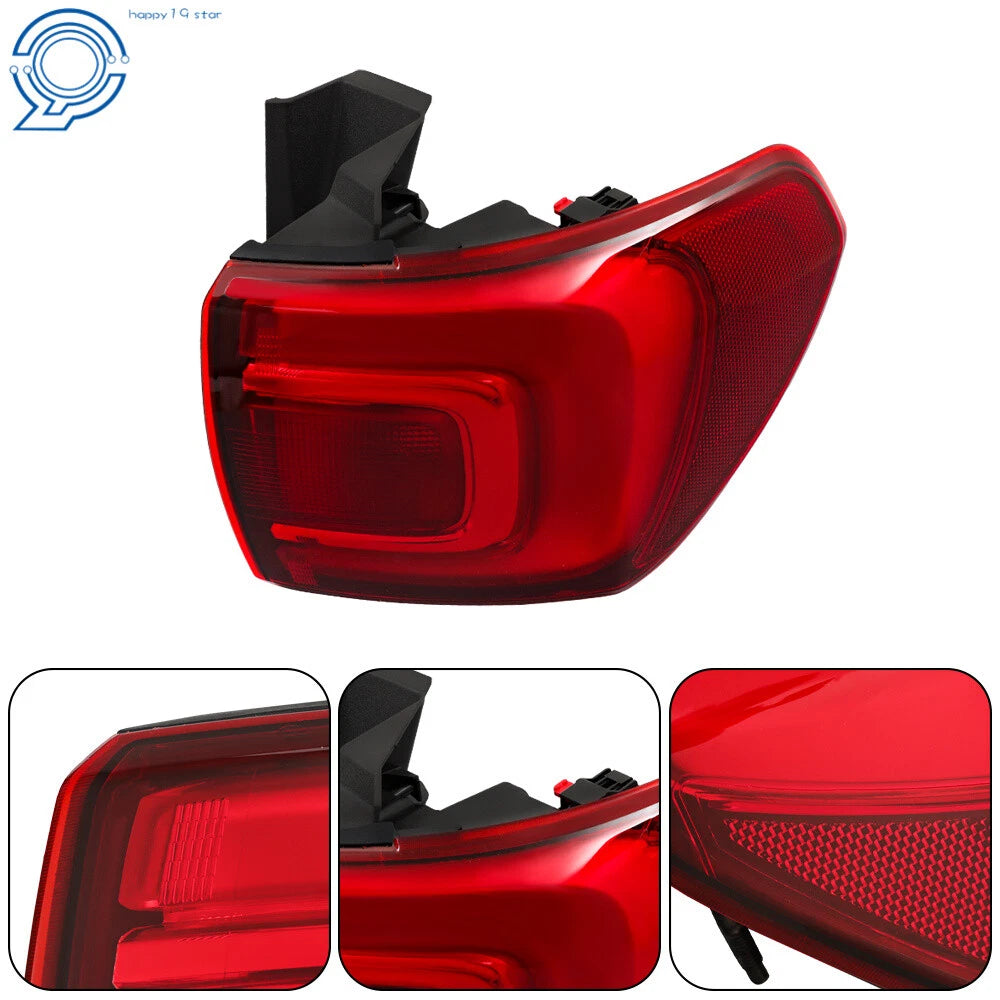 Outer Rear Tail Light for GMC Acadia (2017-2019) Clear LED Right Side