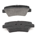 Set of 2 Rear Disc Brake Rotors & Ceramic Pads for Hyundai Accent (2012–2017)