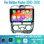 9'' Wireless CarPlay Android Auto Radio for Holden Rodeo (2003-2008)