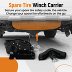 Spare Tire Winch Cable for Ford F-250 F-550 Super Duty (1999–2007)