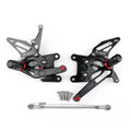 Rearset for Triumph Speed Triple 1050 (2005–2010) Black