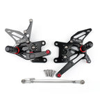 Rearset for Triumph Speed Triple 1050 (2005–2010) Black