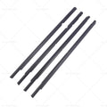 4X Window Weatherstrips Trim Belt Set for Mitsubishi Lancer (2008–2017)