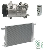 A/C Compressor Kit Replacement With Condenser for Volkswagen Tiguan 2021–2024