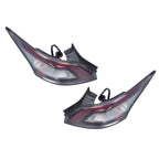 Chrome Tail Light Assembly Set for Nissan Maxima (2012–2014) Halogen