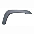 Replacement Gray Textured Polypropylene Passenger Front Fender Flare w/o Rivets