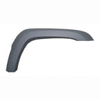 Replacement Gray Textured Polypropylene Passenger Front Fender Flare w/o Rivets