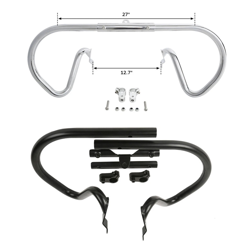 Engine Guards Crash Bar for Harley V-Rod Muscle VRSCA (2002–2017) Chrome/Black