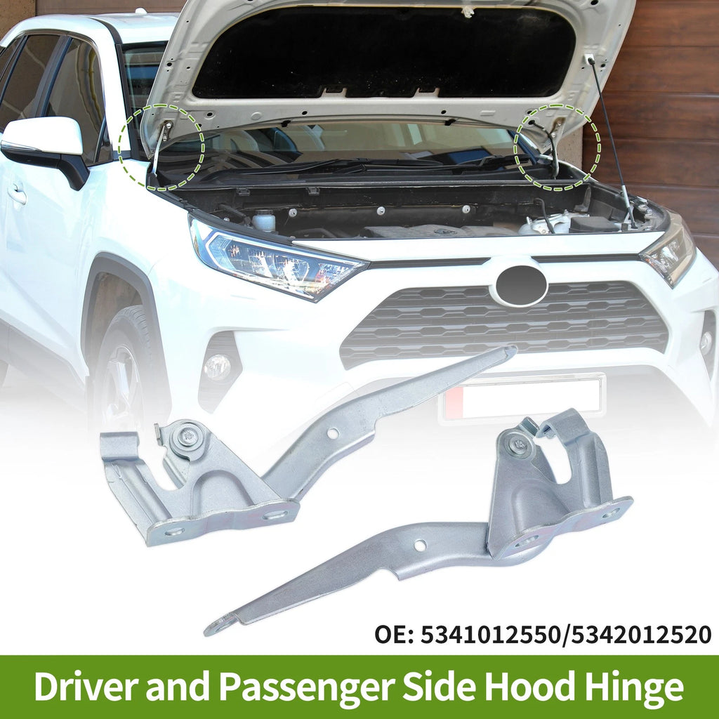 Hood Hinges for Toyota Corolla (2009–2013) 1 Pair No. 5341012550