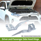 Hood Hinges for Toyota Corolla (2009–2013) 1 Pair No. 5341012550