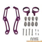 Rear Shock Mount Clamp Kit for Harley Touring FLHR FLHRXS FLHRC (2014-2023)