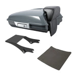 Razor Trunk Backrest Mount for Harley Touring (1997–2008) Gunship Gray