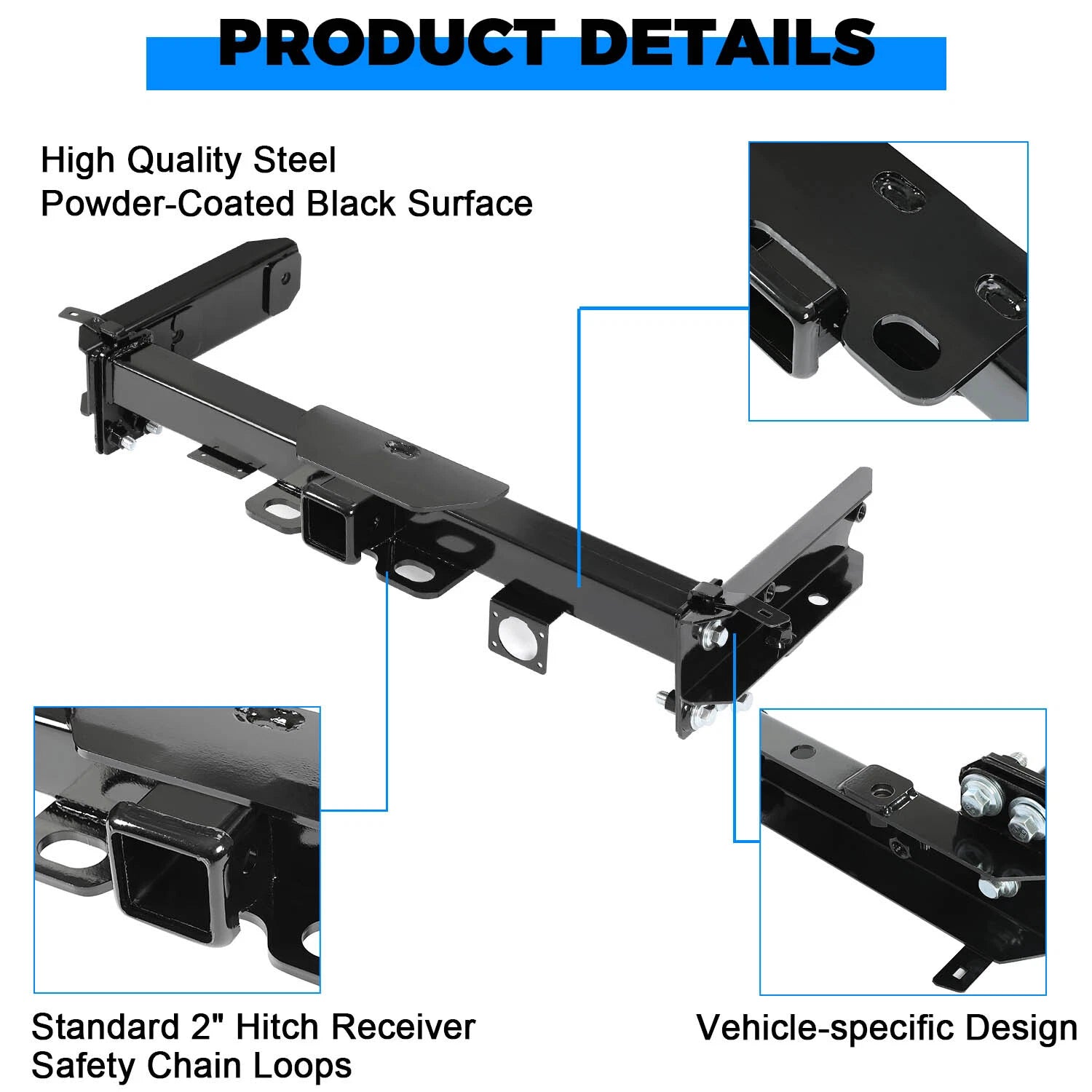 Class 3 Trailer Tow Hitch for Subaru Ascent (2019–2025)