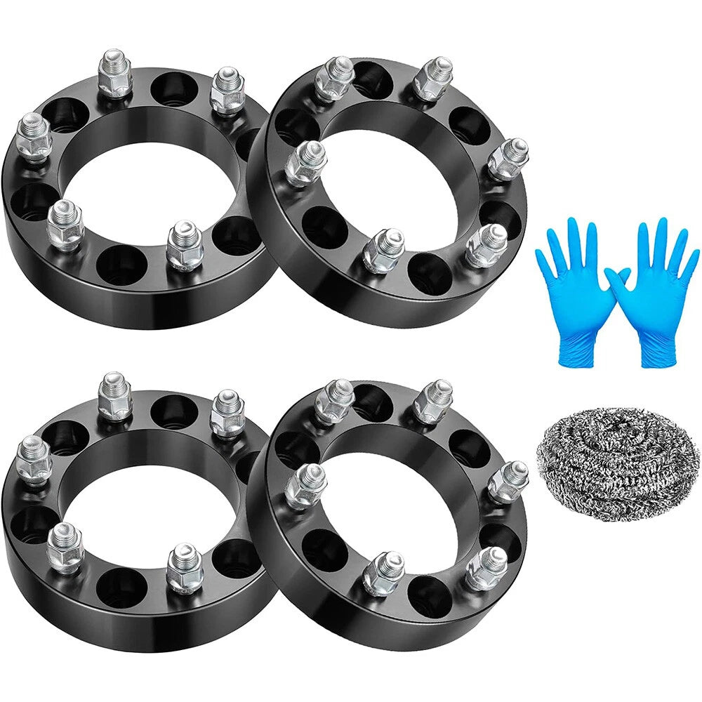 Set of 4 Wheel Spacers 1.5 Inch 6x5.5 for Chevrolet Silverado 1500 (1999–2021)