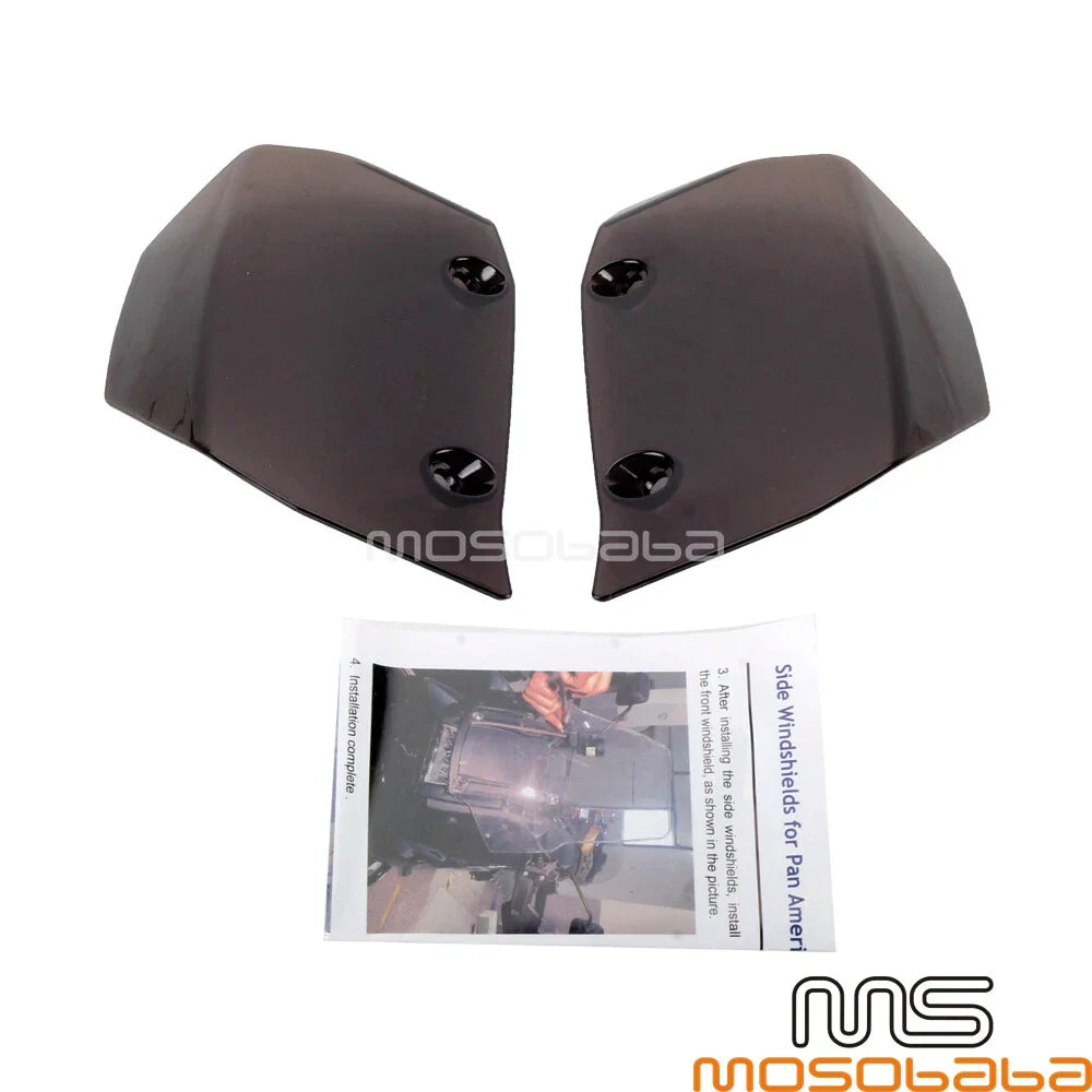 Smoke Windshield Side Mini Screen for Harley Pan America PA 1250 (21-UP)