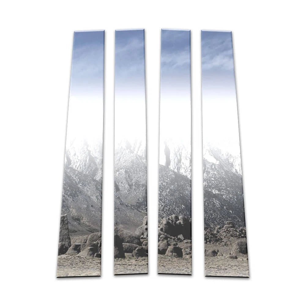 Chrome Pillar Post Covers 4Pc Replacement for Toyota Sienna (2011–2022)