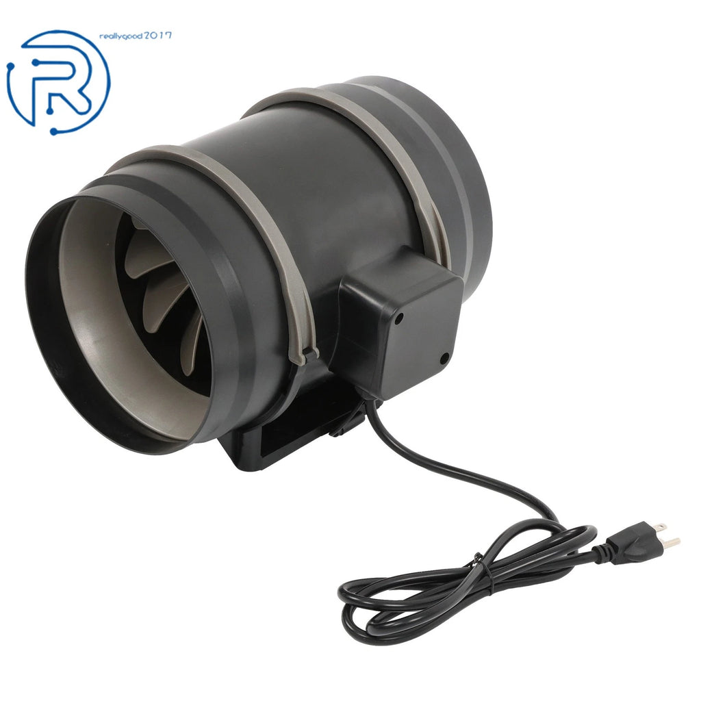 Inline Duct Fan for HVAC Exhaust Blower Kit (8 Inch)