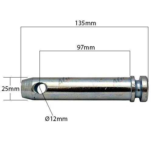 Top Link Pin for David Brown Tractors