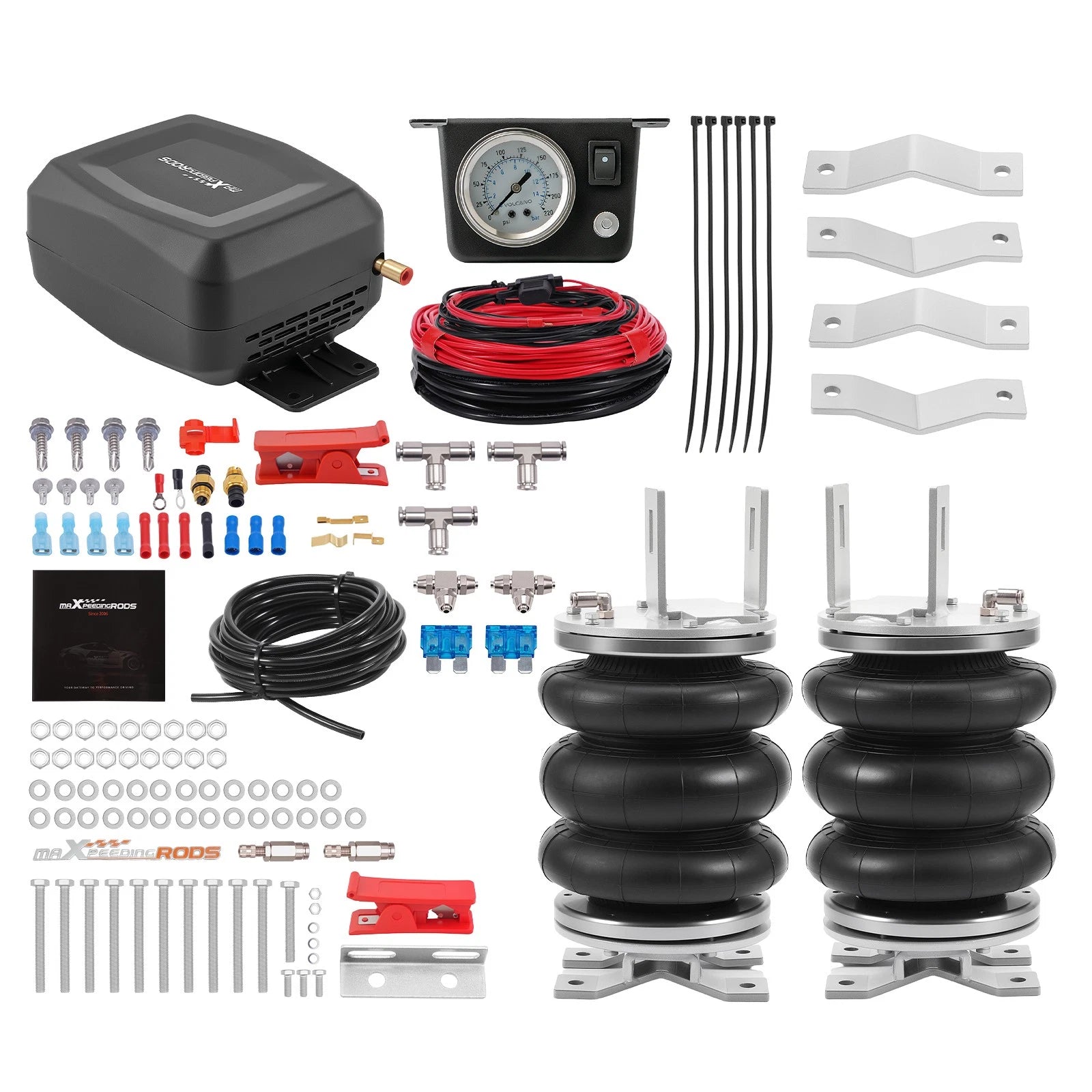 Air Suspension Kit + Compressor Kit for Ram 1500 TRX (2021–2024)