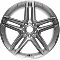 New 19x7.5 Machined Gray Alloy Rim for 2017 2018 2019 Hyundai Santa Fe - 70912