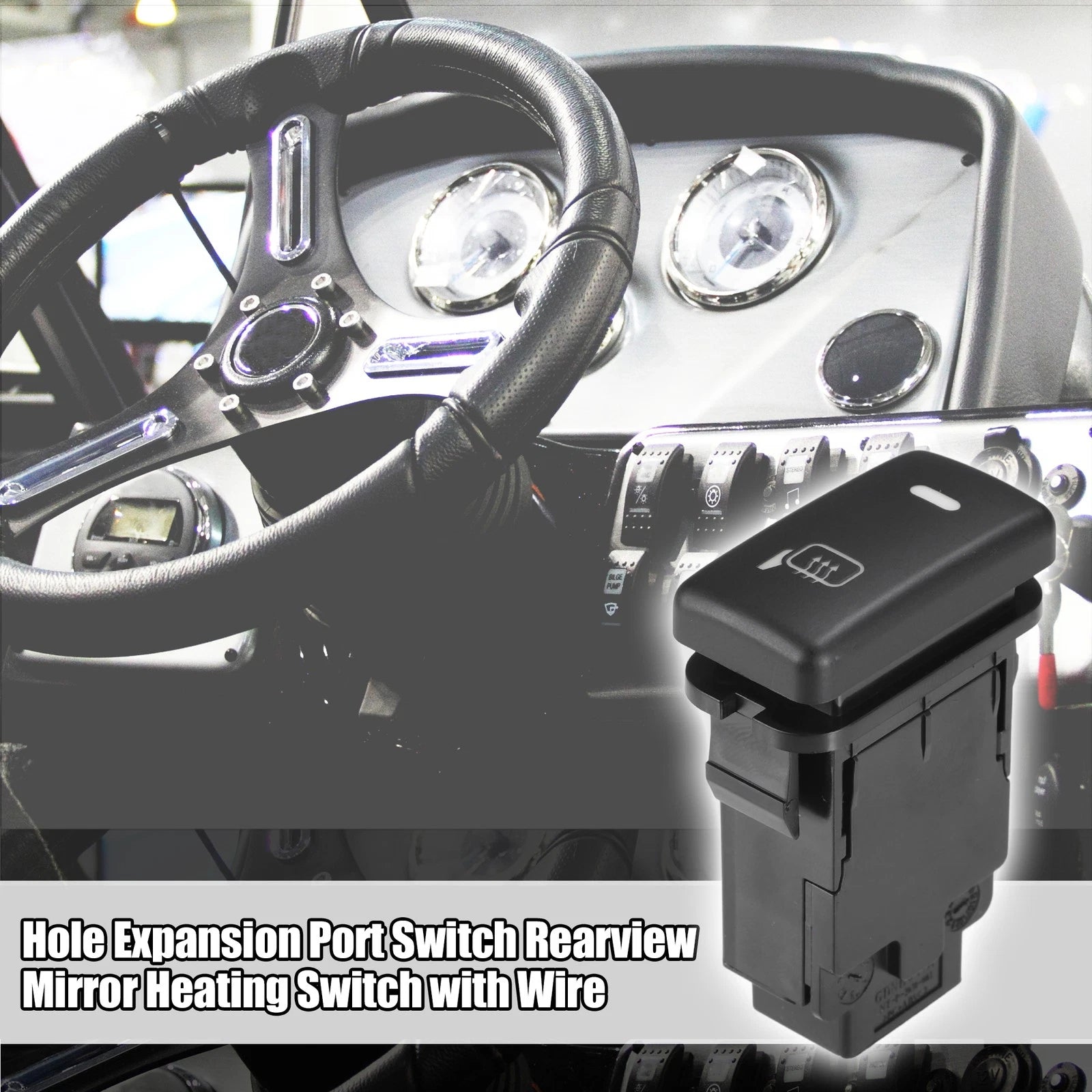 Rearview Mirror Heating Switch for Toyota Alphard (2015–2020)