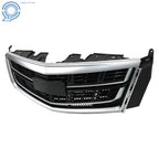 Front Bumper Grille for Cadillac XTS (2016-2017) Black Plastic