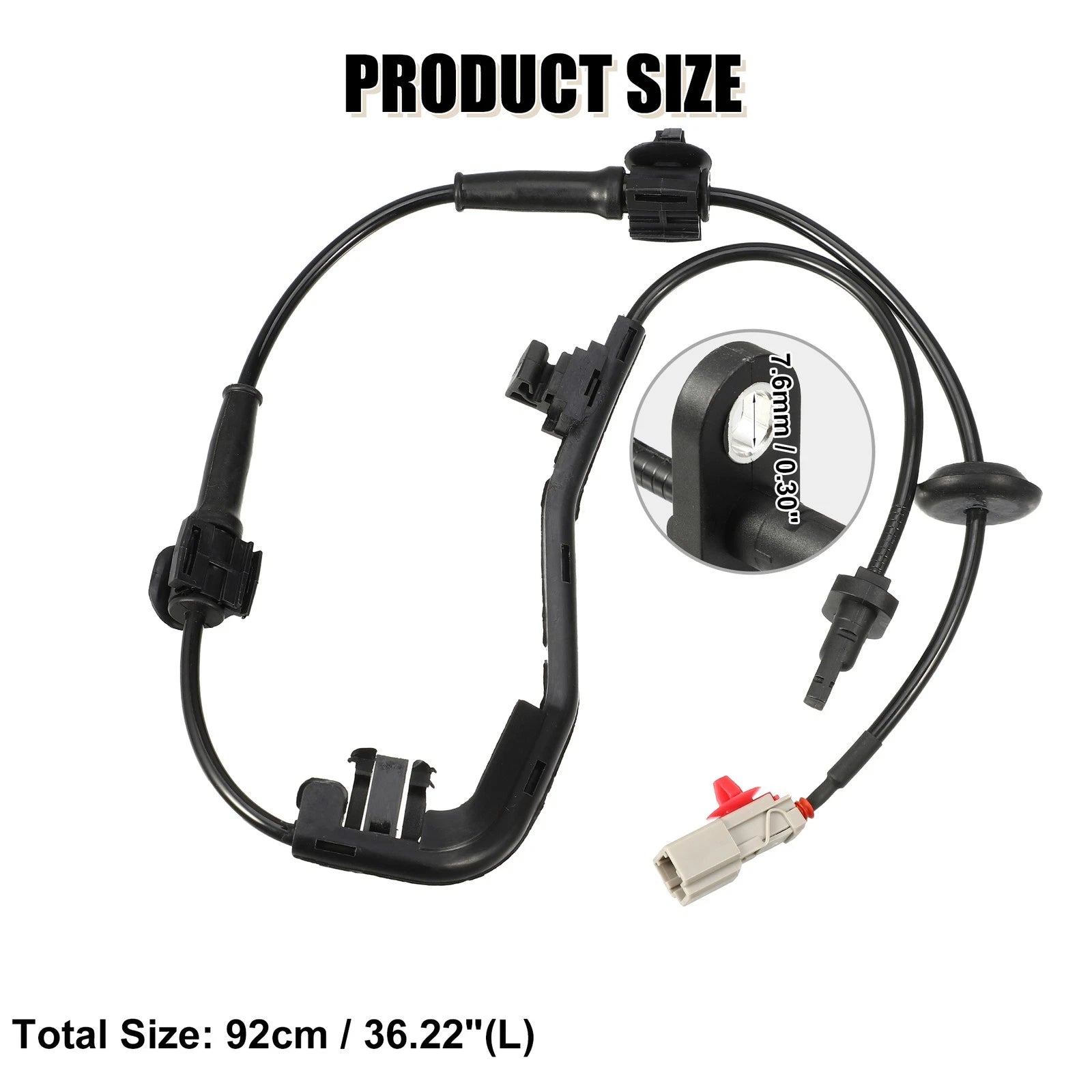 1pcs ABS Wheel Speed Sensor for Honda City (2003–2008) No.57475SAA003