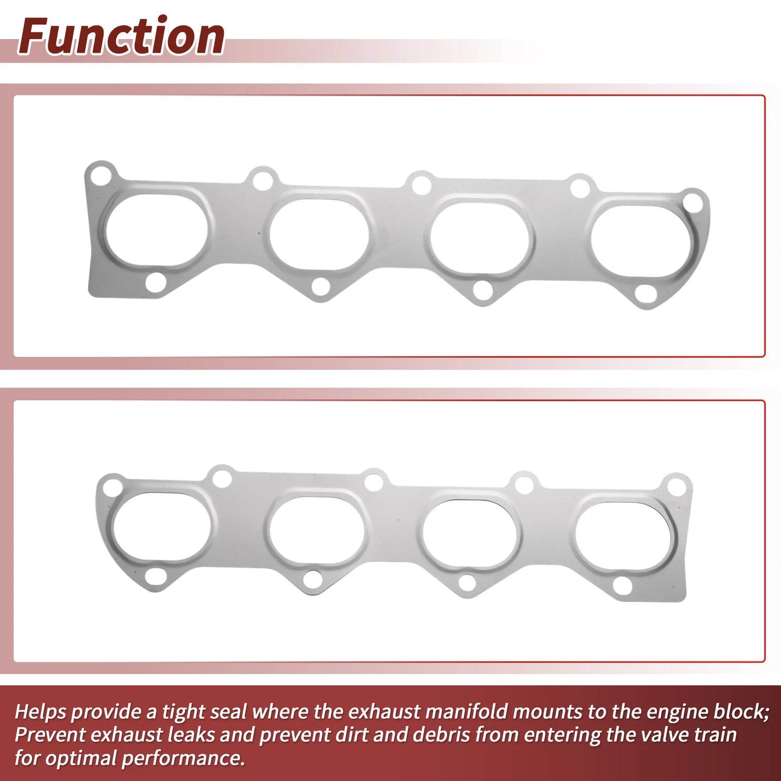 Exhaust Manifold Header Gasket for Volkswagen Jetta (2011–2018) No. 03C253039H