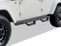 Black Overland Slider Drop Steps for Jeep Wrangler JK (2007–2018)